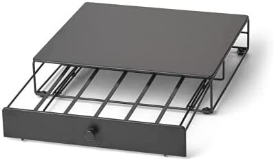 Nifty Coffee Pod Drawer – Compatible with K-Cups, 36 Pod Pack Holder, Black