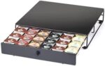 Nifty Coffee Pod Drawer – Compatible with K-Cups, 36 Pod Pack Holder, Black
