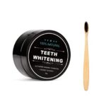 Teeth Whitening Charcoal Powder with Bamboo Brush Oral Care Set (1.05 oz)