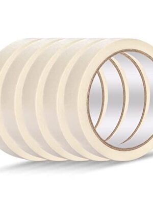 5 Rolls Masking Tape (0.78 Inch x 65 Feet x 5 Rolls)