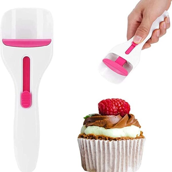 Cake Batter Distribution Scoop, Kitchen flour paste Dispenser scoop DIY cupcake batter scoop