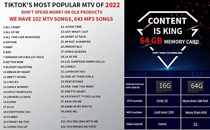 Music Double Dance Mat for Kids and Adults,64G memory card,Fitness Dance Games with MV/3D/Cartoon Dance Mode