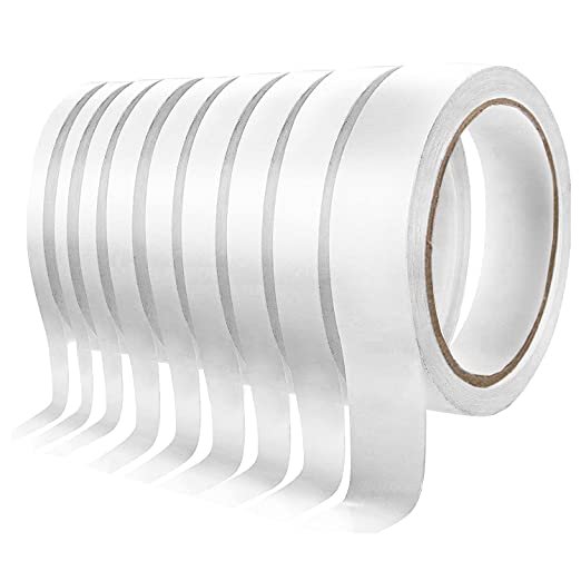 Double-Sided Tape for Crafts, DIY and Office School Supplies (Width: 8mm/ 10mm/ 12mm/ 15mm/25mm)