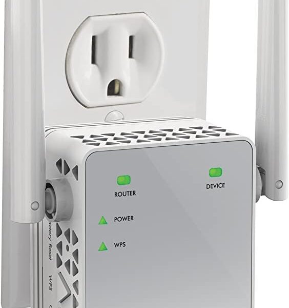 NETGEAR Wi-Fi Range Extender EX3700 - Coverage Up to 1000 Sq Ft and 15 Devices