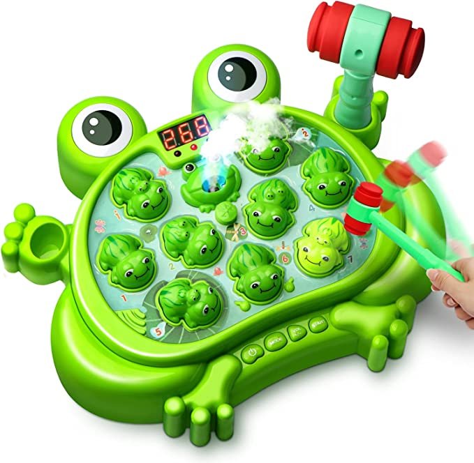 Whack A Frog Game,Toys for 2 Year Old Boy and Toddlers