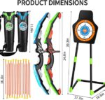 TEMI 2 Pack Bow and Arrow for Kids