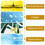 Under Eye Patches 24k Gold Under Eye Mask Puffy Eyes and Dark Circles Treatments & Personal Care 30 Pairs