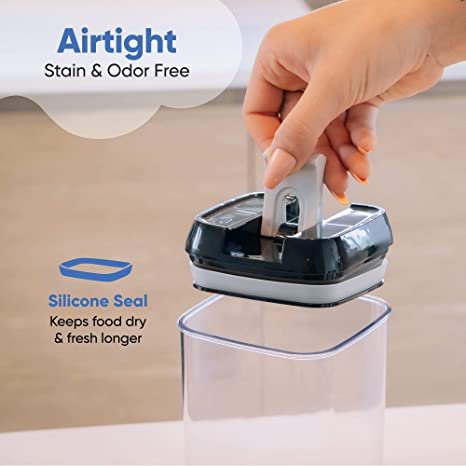 Airtight Food Storage Containers for Kitchen & Pantry Organization and Storage (7 Pack)