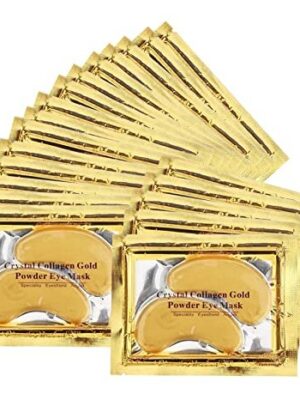 Under Eye Patches 24k Gold Under Eye Mask Puffy Eyes and Dark Circles Treatments & Personal Care 30 Pairs
