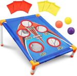 TOY Life Kids Cornhole Outdoor Games - Outside Toys for Kids 3 4 5 6 7
