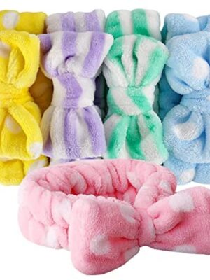 Bow HeadBands,  5pcs