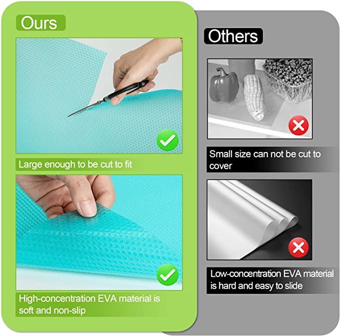 [Extra Large] Refrigerator Liners, 17.5" x 23.2"