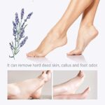 2 Pairs Foot Peel Mask Exfoliant for Soft Feet in 1-2 Weeks For Men & Women Lavender by BEALUZ