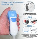 FBO Baby Hair Clippers,Hair Trimmer for Toddler Kids Adult,Ultra-Quiet Cordless Rechargeable Waterproof, Running for 90 Minutes