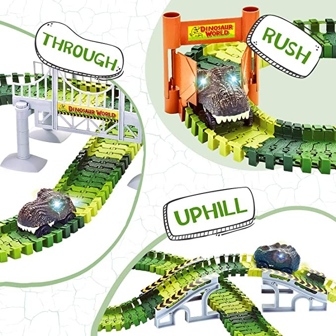 Dinosaur Toys,Create A Dinosaur World Road Race