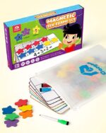 Coogam Magnetic Ten-Frame Set, Math Manipulative EVA Number Counting Games