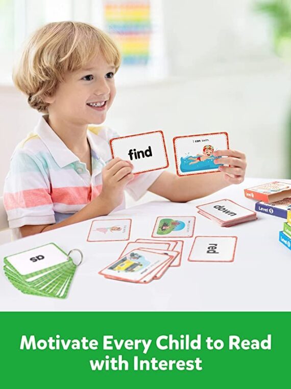 Coogam Sight Words Flashcards ,Home School Kids 3 4 5 Year Old