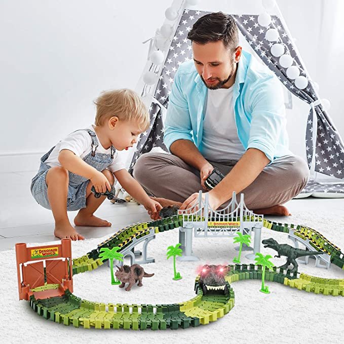 Dinosaur Toys,Create A Dinosaur World Road Race