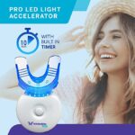 Whitebite Pro Teeth Whitening Kit with LED Light for Sensitive Teeth, , 7 Piece Set