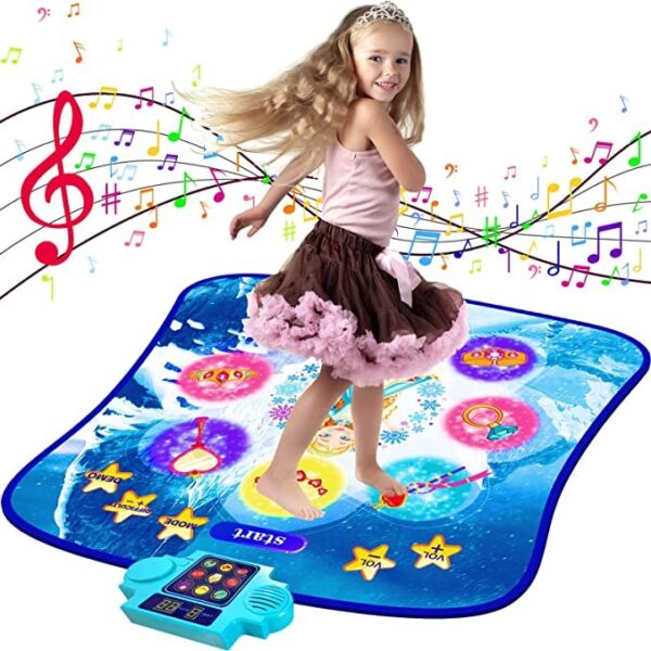 Joyvalley Dance Mat Games Toys - Upgraded Kids Dance Rhythm Step