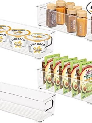 bHome & Co Clear Plastic Storage Bins