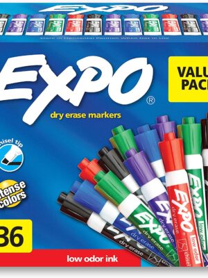EXPO Low Odor Dry Erase Marker |  36 Count