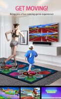 Music Double Dance Mat for Kids and Adults,64G memory card,Fitness Dance Games with MV/3D/Cartoon Dance Mode