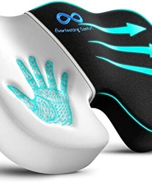 Everlasting Comfort Office Chair Seat Cushion Pillow for Back, Coccyx, & Tailbone Pain Support Pad