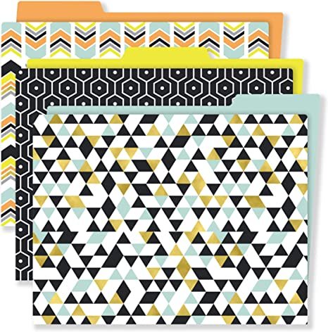 Carson Dellosa Aim High Decorative File Folders—11.75" x 9.5"  (6-Pack)