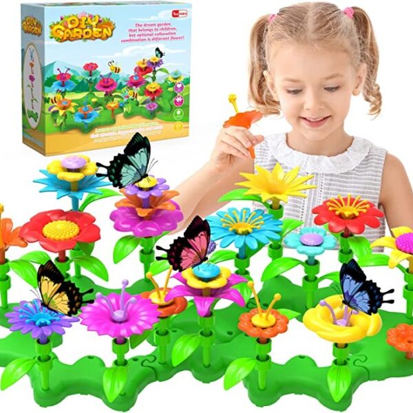Montessori Educational Activity Garden Toys, Preschool Learning Sensory Toys for Kids Birthday Xmas Gifts, Gruntbear 152Pcs