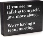 Funny Office Decor Sign - Cute Desk Accessories