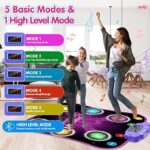Dance Mat, Electronic Music Dance Pad with LED Lights