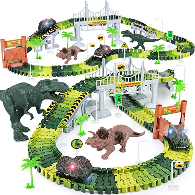 Dinosaur Toys,Create A Dinosaur World Road Race